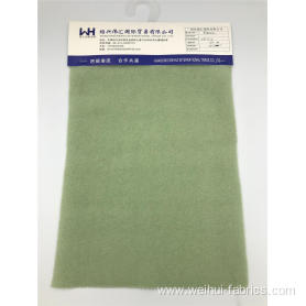 High Quality Knitted 85%T/15%R Light Green Fabrics